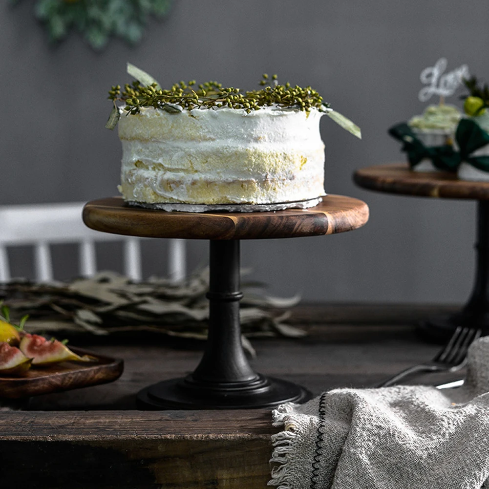 Свадебный стол фрукты украшение стабильная подставка для десерта прочный реквизит вечерние банкет День рождения высокий подножки деревянный для торта стенд