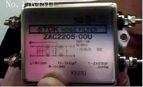 

[BELLA] Original authentic TDK ZAC2205-OOU filter 5A EMC power filter inventory --2pcs/lot