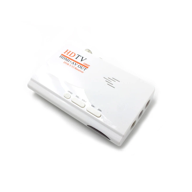 Jninsens 1080P HDMI DVB-T DVB-T2 ТВ-тюнер приемник ТВ-приставка цифровой наземный HDMI/AV выход для ПК lcd CRT мониторы