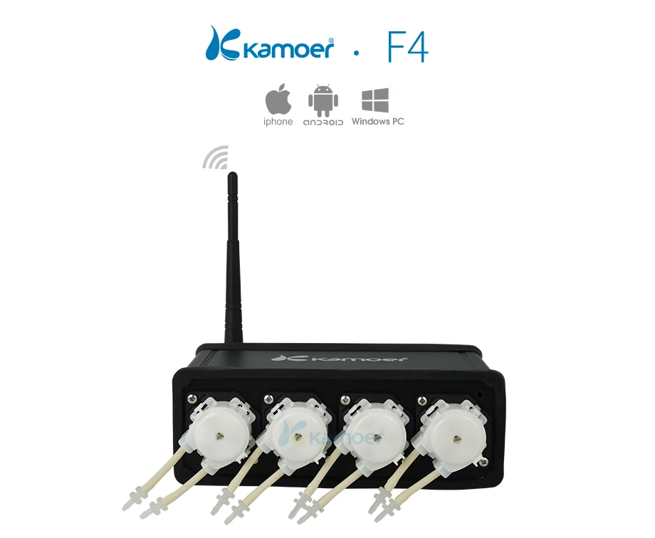 Kamoer F4 перистальтический насос(аквариумный дозирующий насос, Wifi контроль, небольшой водяной насос, простота использования, непрерывное использование