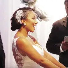 Французский чистая румяна клетка вуаль свадебные заставки ювелирные изделия Brooche " x 1" бандо свадебный клетка покрывалами LD17