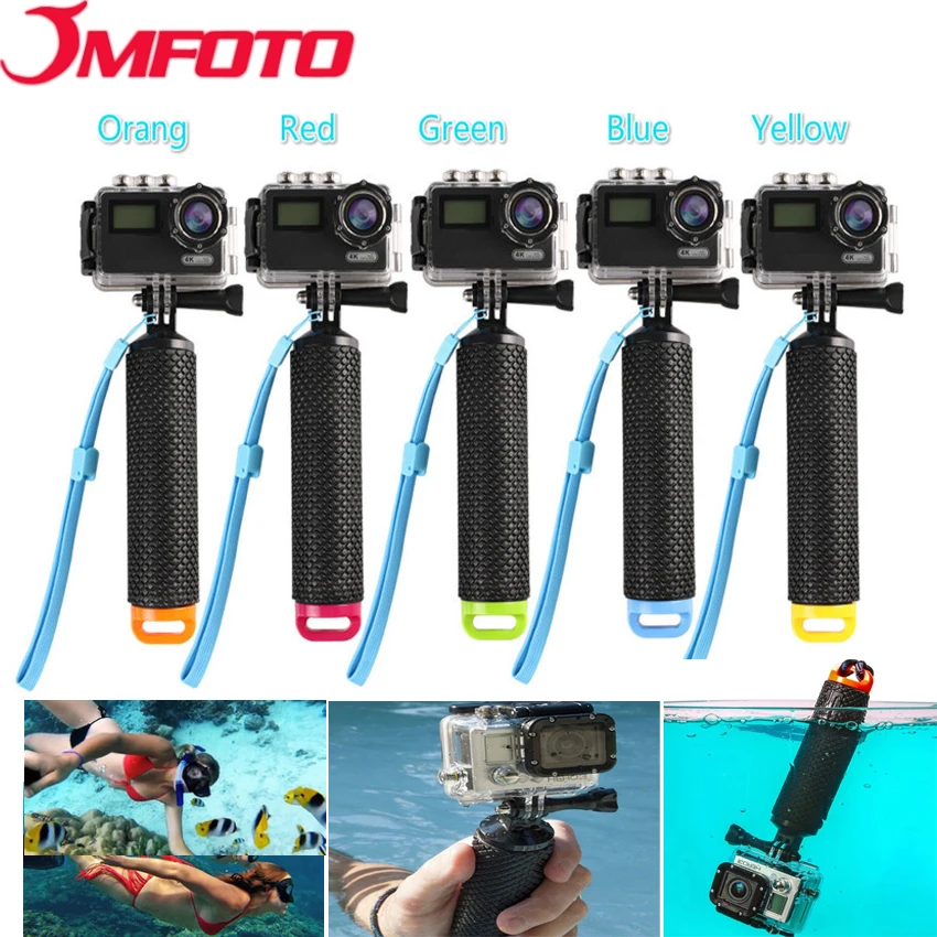 Поплавок ручной монопод ручка для Gopro аксессуары 7 6 5 4 3 + 2 1 SJCAM SJ4000 SJ5000 Экшн-камера |