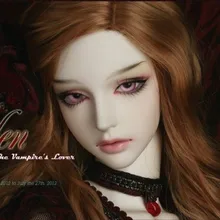 Luodoll полный набор Бесплатный макияж и глаза в комплекте! SOOM Eden-вампир любовника наивысшего качества 1/3 BJD девушка 6 (Бесплатная глаза + бесплатная Косметика)