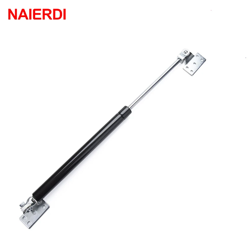NAIERDI 350N/35 كيلوجرام خزانة باب المطبخ دولاب مفصلات باب من النحاس رفع دعم الغاز الهيدروليكية الربيع المفصلي الأثاث الأجهزة