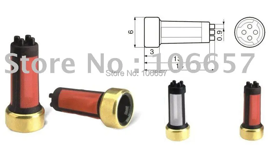 US $58.00 Free Shipping 500pcs Hot Sale Fuel Injector Filter For Bosch Fuel Injector Micro Filter Micro Basket Size 1463mm