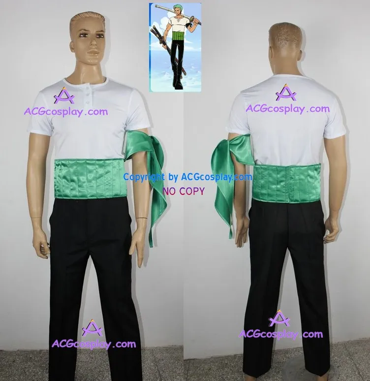 One Piece Roronoa Zoro косплейный костюм ACGcosplay|roronoa zoro cosplay|cosplay costumezoro cosplay |