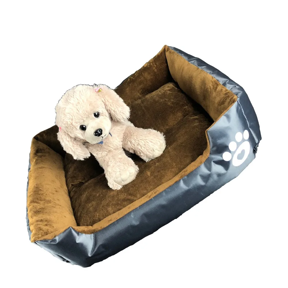 Многоцветный мягкий хлопок кровать для домашних собак Зимняя Теплая стеганая щенок кошка для дивана, кровати, диванная подушка водонепроницаемая для кота собаки домашнего животного коврик для дома кровати