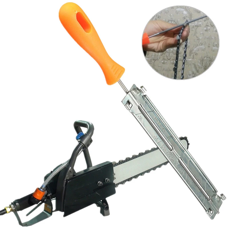 

5/32'' Chain Saw File 4mm Chain Saw Sharpener Filing Sharpening for Garden Chain Saw Parts Woodworking Files