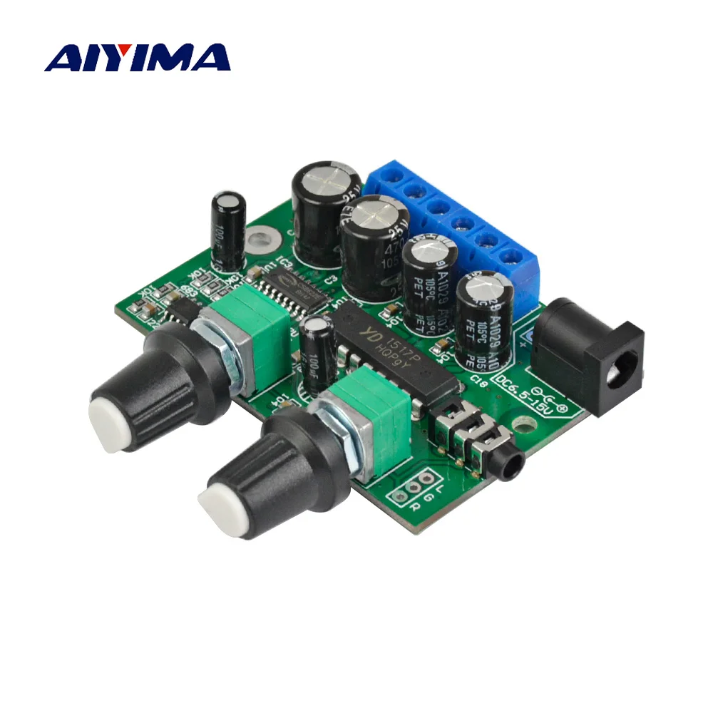 AIYIMA 2.1 Subwoofer Amplifier Audio board 6W*2+25W Mini Bass Amplifier HIFI YD1517P for 4-6 inch 40W SubWoofer Speaker DIY AIYIMA 2.1 Subwoofer Amplifier Audio board 6W*2+25W Mini Bass Amplifier HIFI YD1517P for 4-6 inch 40W SubWoofer Speaker DIY