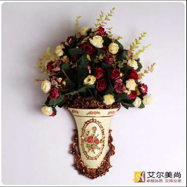 

Creative European style hanging wall hanging vase