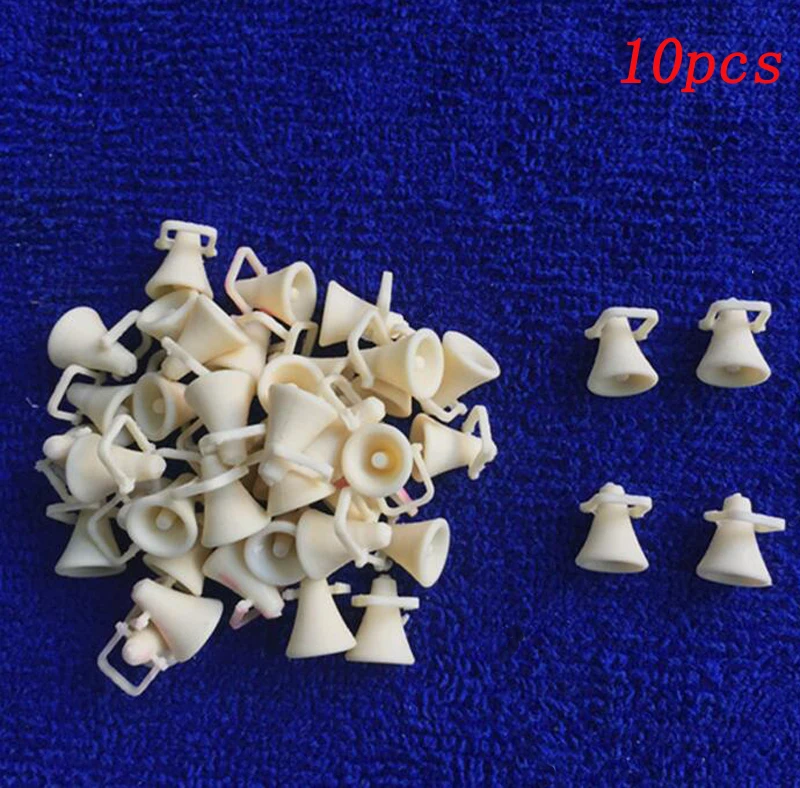 

10PCS/Lot Model Accessories Resin Assembly Model Miniature Horns Diameter 8MM Trumpets for RC Simulated Navigation Vessels