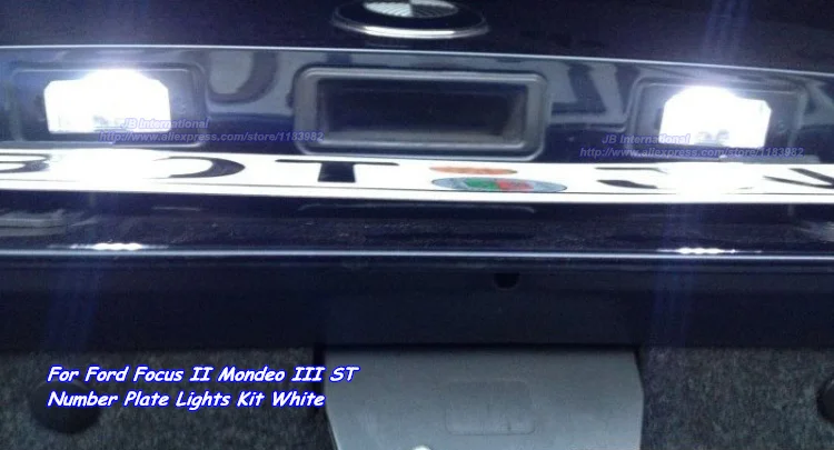 

2pcsx Car New Styling Canbus Parking LED For Ford Focus 2 Mondeo 3 ST in Xenon White ,Car light Source LED C5W lights