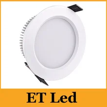 Фабрика продает затемнения 2," 3" " 5" светодиодные встраиваемые потолочные светильники 9 Вт 12 Вт 15 Вт 18 Вт светодиодные светильники 150 Угол Теплый/Холодный белый AC 110-240 В
