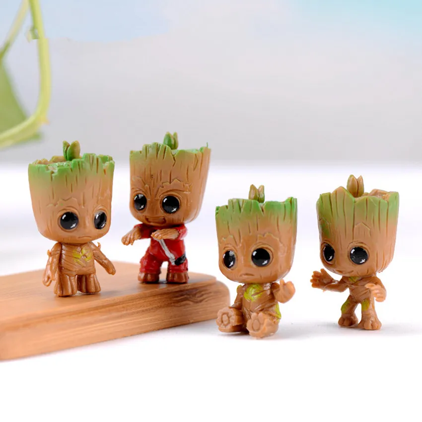 miniature groot figurine