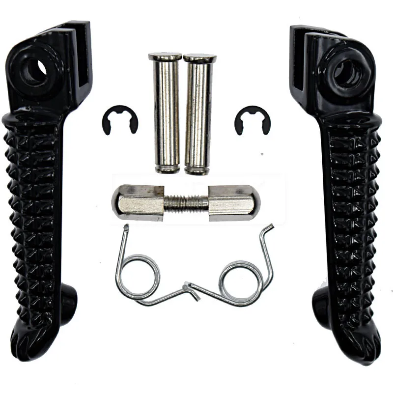 Motorcycle Front Rear Footrests Foot pegs For Yamaha YZFR1 2002-2011 YZFR6 2003-2012 motorcycle accessories motorcycle footrests motorcycle foot pedals