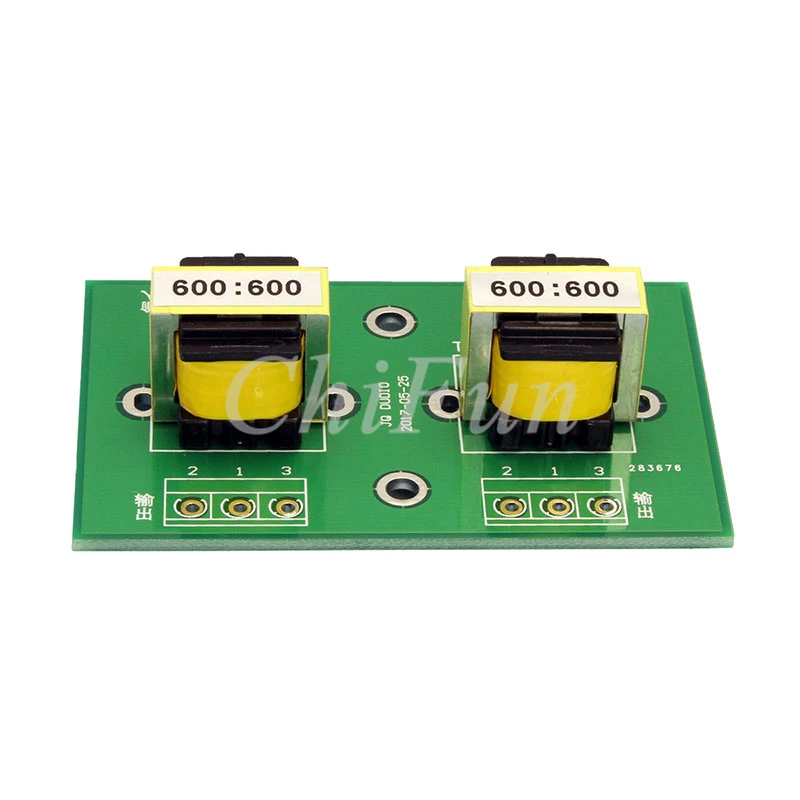 

2pcs/lot EE19 audio 600:600 audio filter isolator transformer balanced unbalanced converter