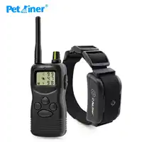 Petrainer 900B-1 ホット販売電気リモートコントロールペットの犬の訓練の襟のシステム液晶ディスプレイ 1000 メートル