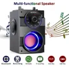 TOPROAD Bluetooth Speaker Portable Big Power Wireless Stereo Subwoofer Heavy Bass Speakers Sound Box Support FM Radio TF AUX USB ► Photo 2/6