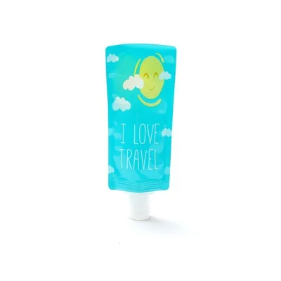 60 мл портативный дорожный упаковочный мешок миниатюрный антисептик для рук шампунь макияж флюид Бутылки Товары для ванной - Цвет: 02