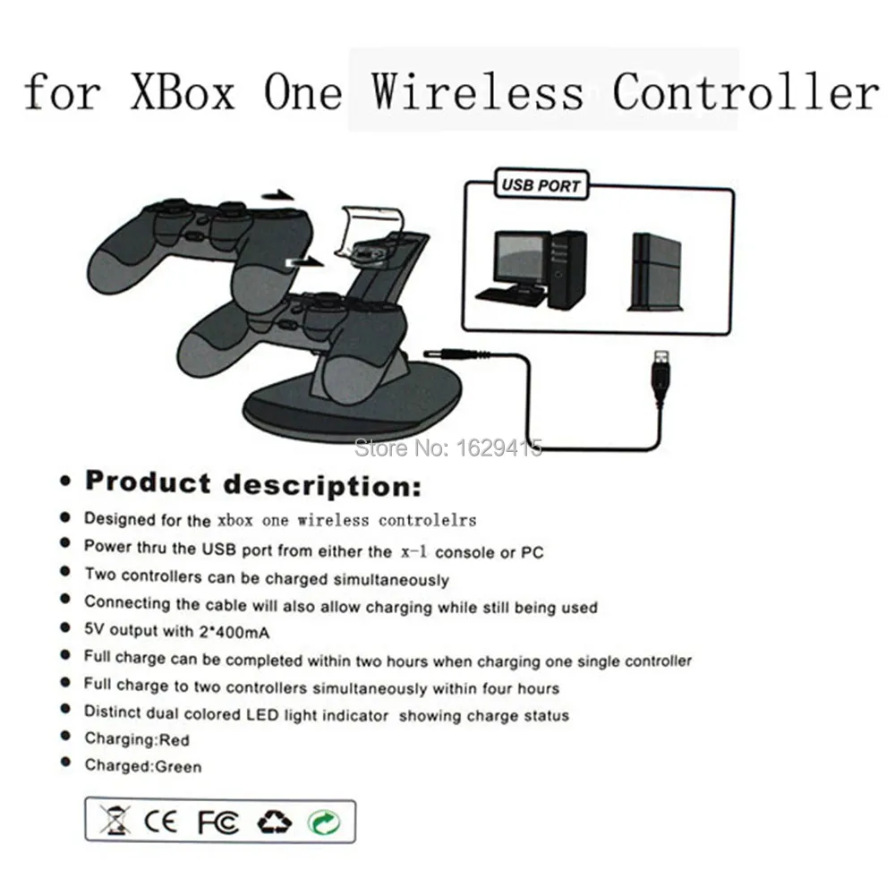for xbox one controller charger 7