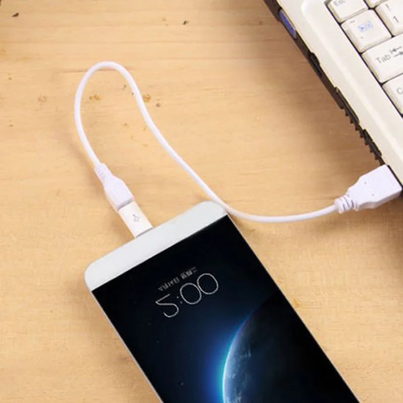 Белый USB 3,1 тип-c штекер микро USB Женский конвертер USB-C адаптер USB