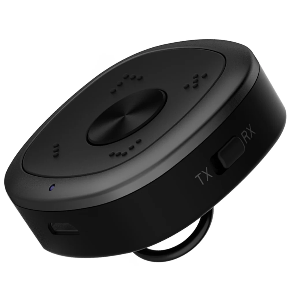 

2-in-1 HD Audio Bluetooth V5.0 Adapter Microphone Video Transmitter Receiver TV Earbuds Wireless Computer Home Stereo System
