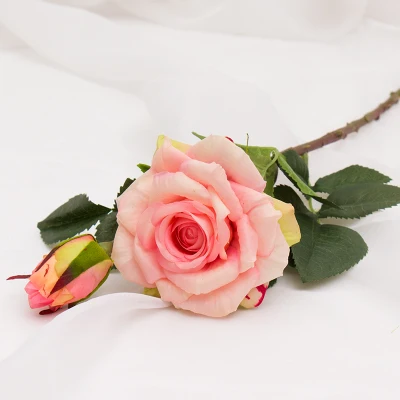 Настоящее прикосновение розы рождественские украшения для дома Шелковый Искусственный Пион Свадебные украшения marige декоративные вечерние цветы - Цвет: pink