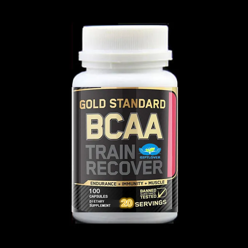 

100pcs/bottle BCAA+Creatine Supplements,Branched Chain Amino Acids,Support Muscle Growth & Strength,Boost energy and focus