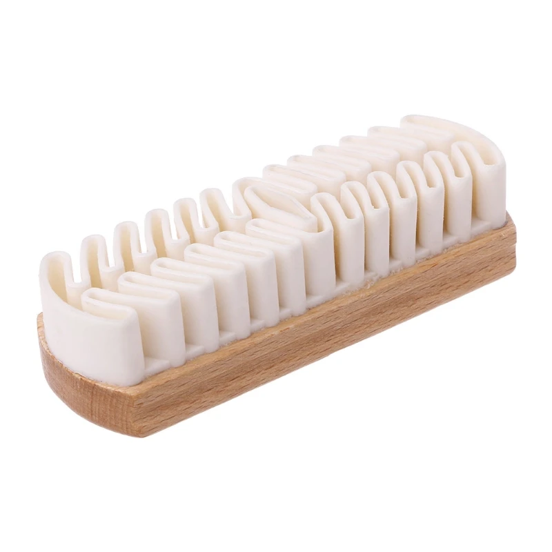 

Top Quality Wooden Rubber Crepe Brush Shoes Leather Scrubber F Suede Boots