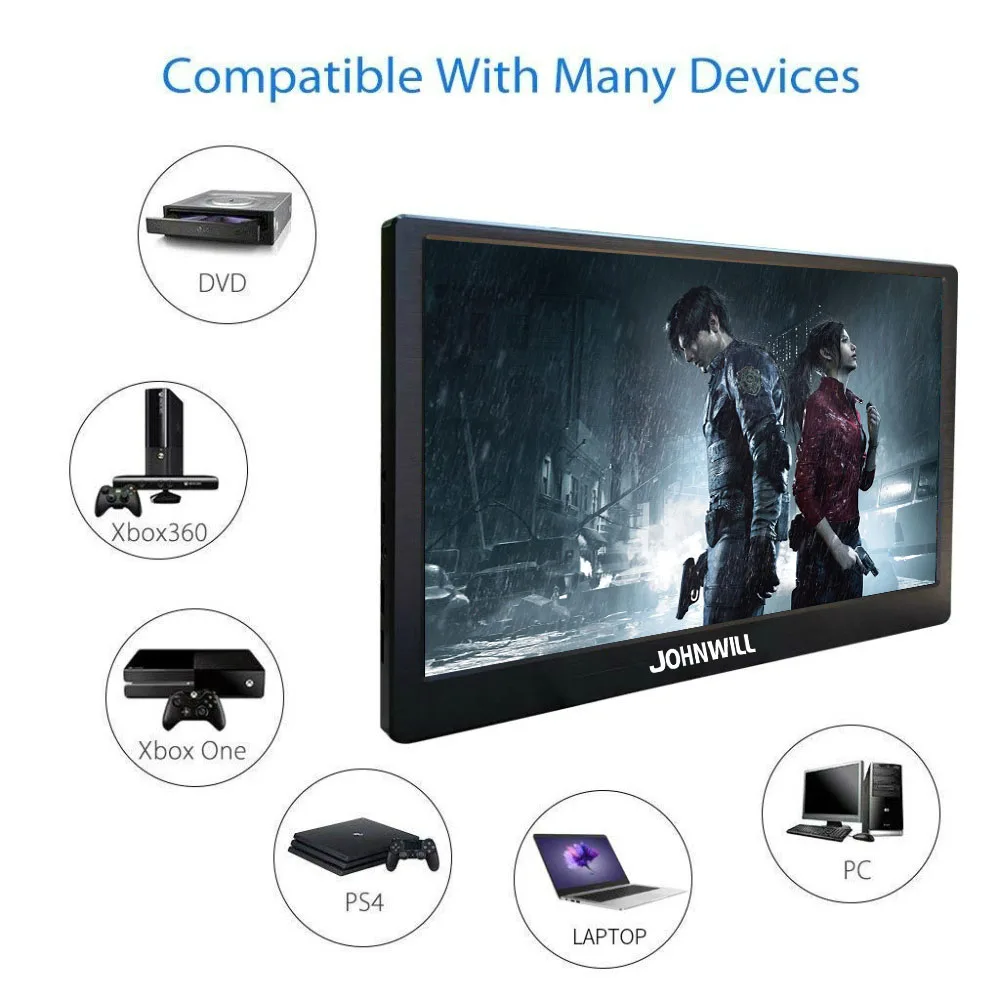 11 6/15 6 дюймовый ЧПУ IPS Full HD Тонкий порт able монитор игровой компьютер Дисплей HDMI 13 3