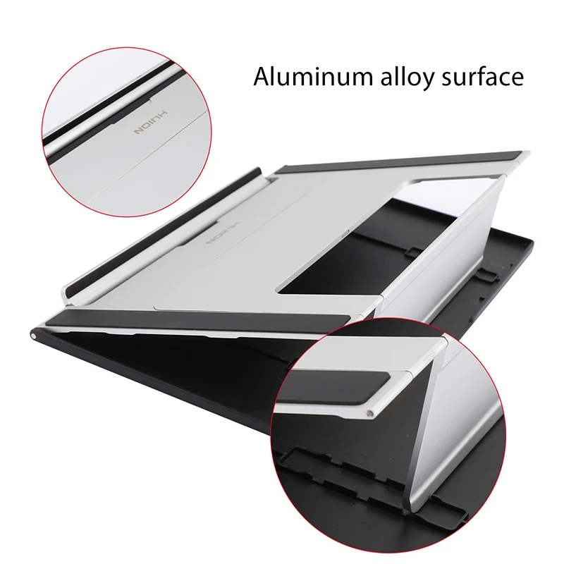 Huion St200 Suporte de Monitor Ajustável para 1015.6 Polegada Comprimidos Portátil Metal Multi-ângulo Suporte para Notebook Portátil Caneta Display Almofada de Luz Mesa Digitalizadora Kamvas 12 13 16 Kamvas Pro 13 - Imagem 4