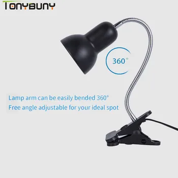 

Popular Indoor Lighting EU Plug Led table lamp bed room clip table light for study led lighting