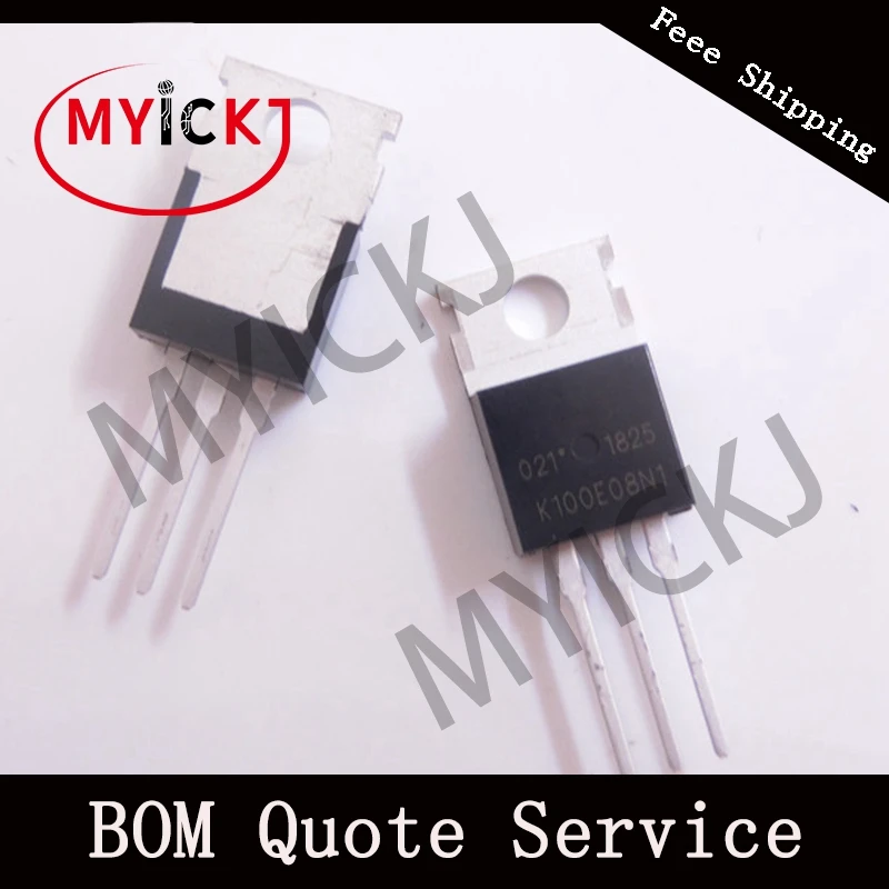 

5PCS K100E08N1 MOSFET N-CH 80V 100A TO220 TK100E08N1,S1X IC-CHIP