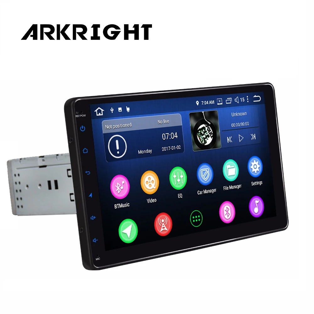 ARKRIGHT 9 ''1 Din 4+ 64 Гб мультимедийный плеер Android 8,1 Автомобильный плеер PX5 универсальный автомобильный Радио стерео аудио/bluetooth с DSP