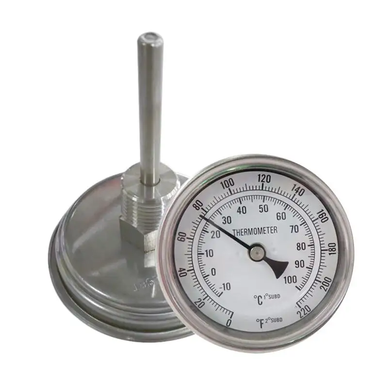 

CHUWUJU Homebrew Kettle Beer Brewing Thermometer Home Brew Beer Bi-Metal Temperature
