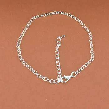 

Free nickel 9 Colors 2/2.5/3.2mm Red Copper Metal Fashion Round Rolo Bracelet Chains With Lobster Clasp 5cm Extender Links 7.5"