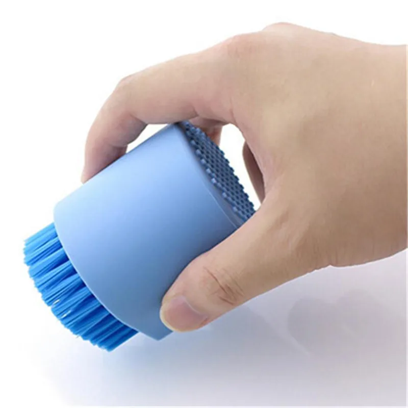 Buy Silicone Cleaning Brush Potted multi use Household Plastic Silicone Brush