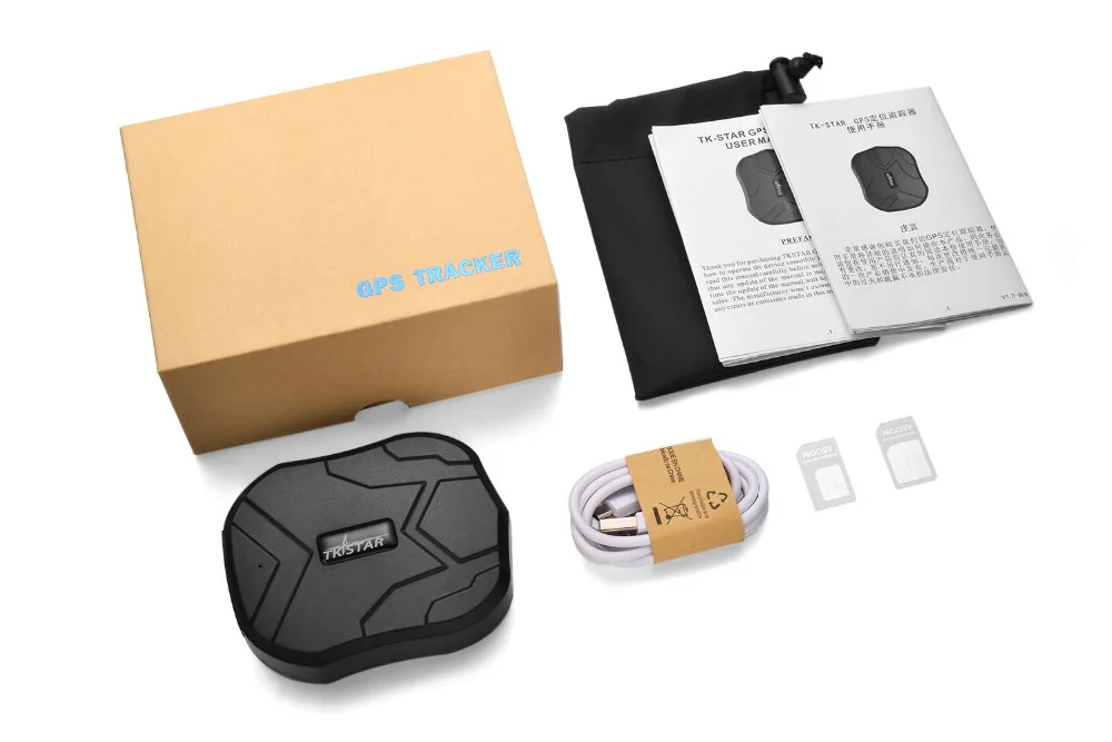 GPS Tracker Car Tracker Vehicle GPS Locator TK905 TK905B Waterproof Magnet Standby 60Days Real Time LBS Position Lifetime Free 