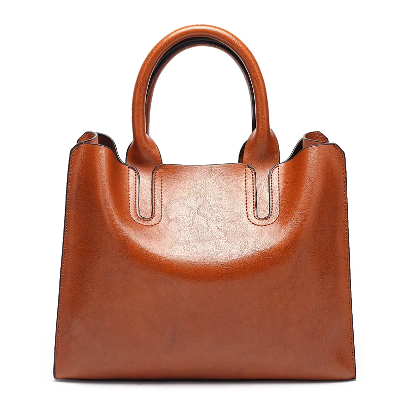 WANGKA модные сумки женские роскошные сумки роскошные сумки женские сумки дизайнерские сумки роскошные сумки на ремне женские кожаные сумки - Color: handbag-brown