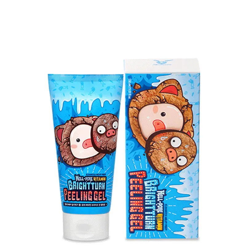 Ceny Elisavecca piekło Pore witamina jasny żel do obierania 150ml środek oczyszczający do twarzy naturalne złuszczające wybielanie twarzy rozjaśniająca skóra