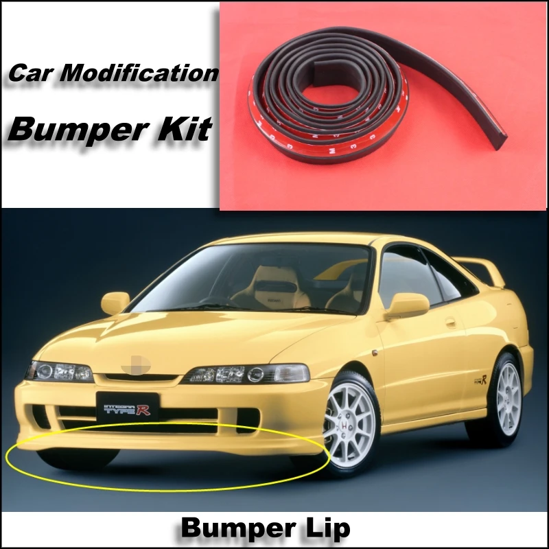 Bumper Lip For Honda Integra For Acura RSX Front Spoiler Skirt / Bumper