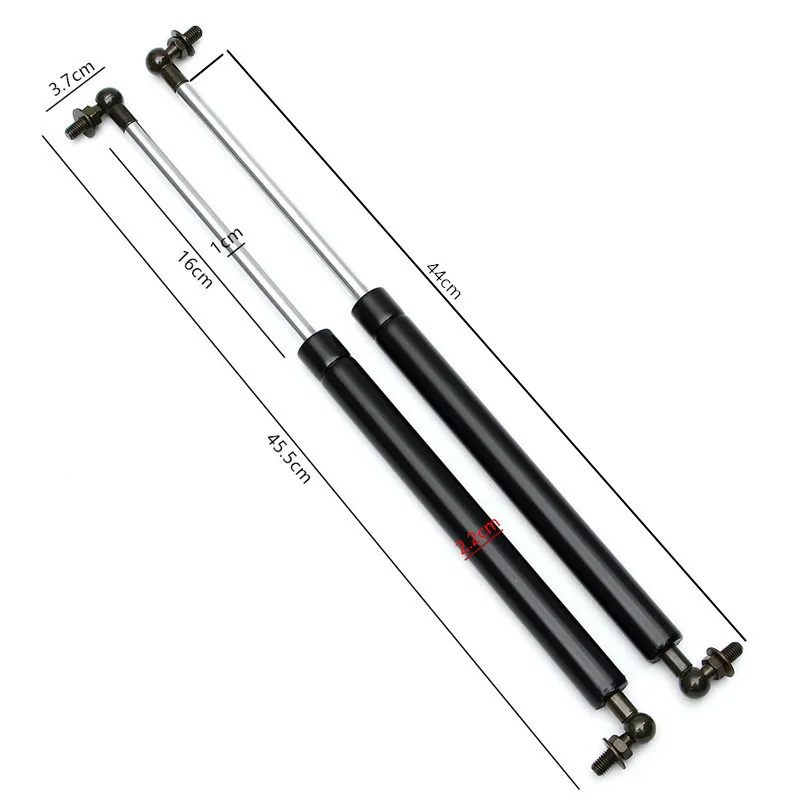 2pcs Bonnet Gas Strut Shock Lift Supports Struts Length Extendable for Toyota Landcruiser 100 Serie