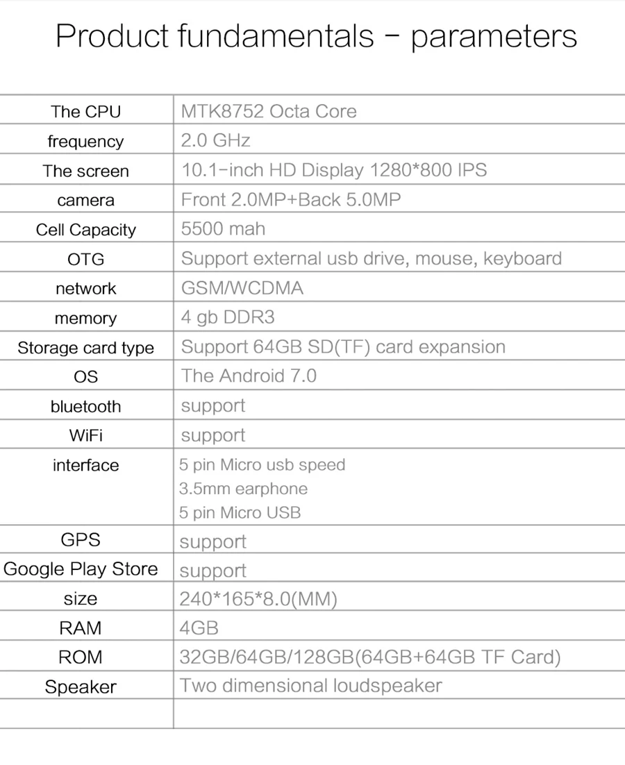 Новинка, Google Play, ОС Android 8,0, 10 дюймов, планшет, четыре ядра, 4 Гб ram, 32 ГБ rom, 1280*800, ips, 2.5D стекло, Детские планшеты, 10 10,1