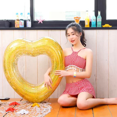 

Kids& Adult Swim Ring Floating Internet celebrity Summer inflatable Swimming Water pool floaties swimtrainer Play Beach