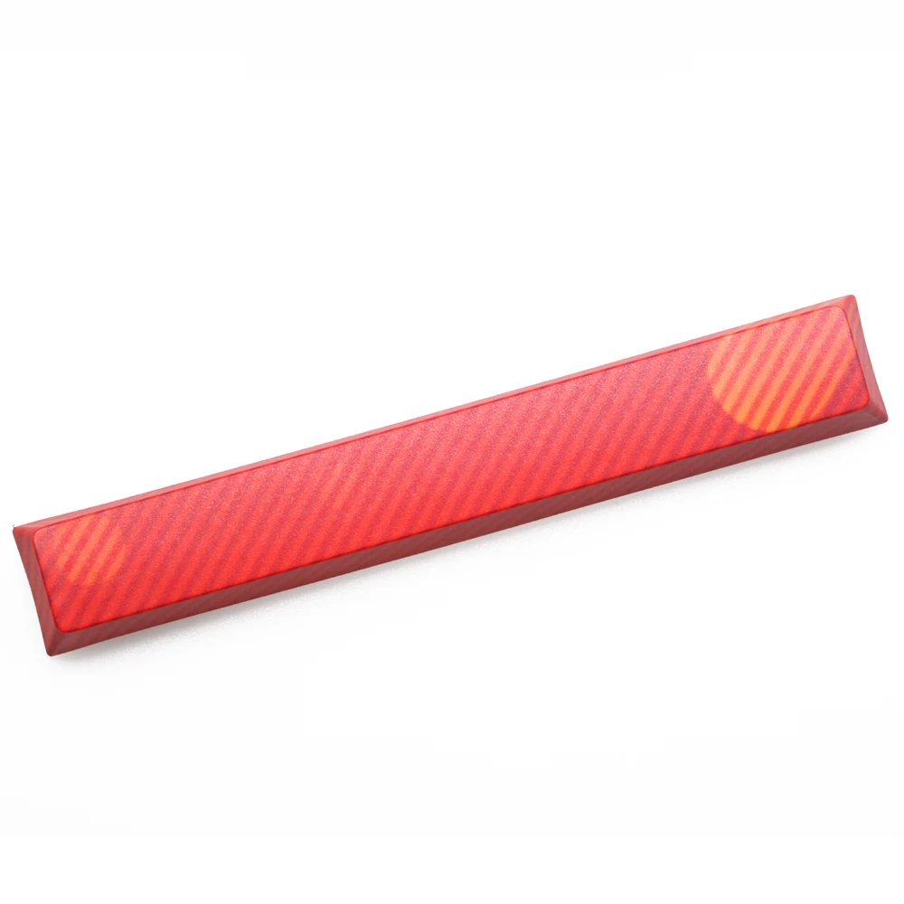 

Novelty allover dye subbed Keycap spacebar pbt custom mechanical keyboard ripple meteor neon