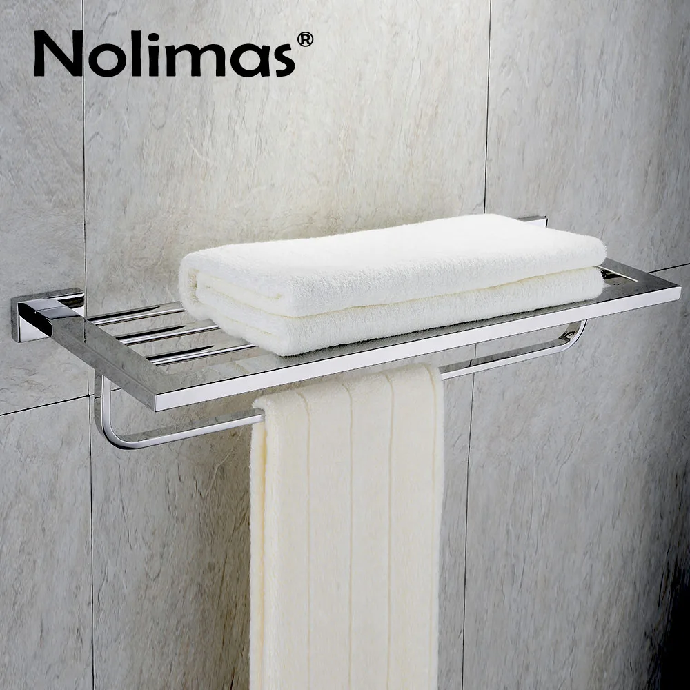 304 Stainless Steel Bathroom Towel Racks Mirror Polished Steel Toilet