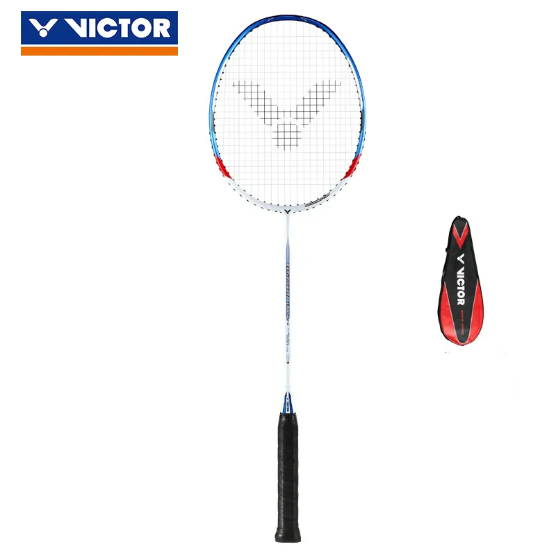 100% оригинальная ракетка для бадминтона Victor полностью карбоновая с сумкой