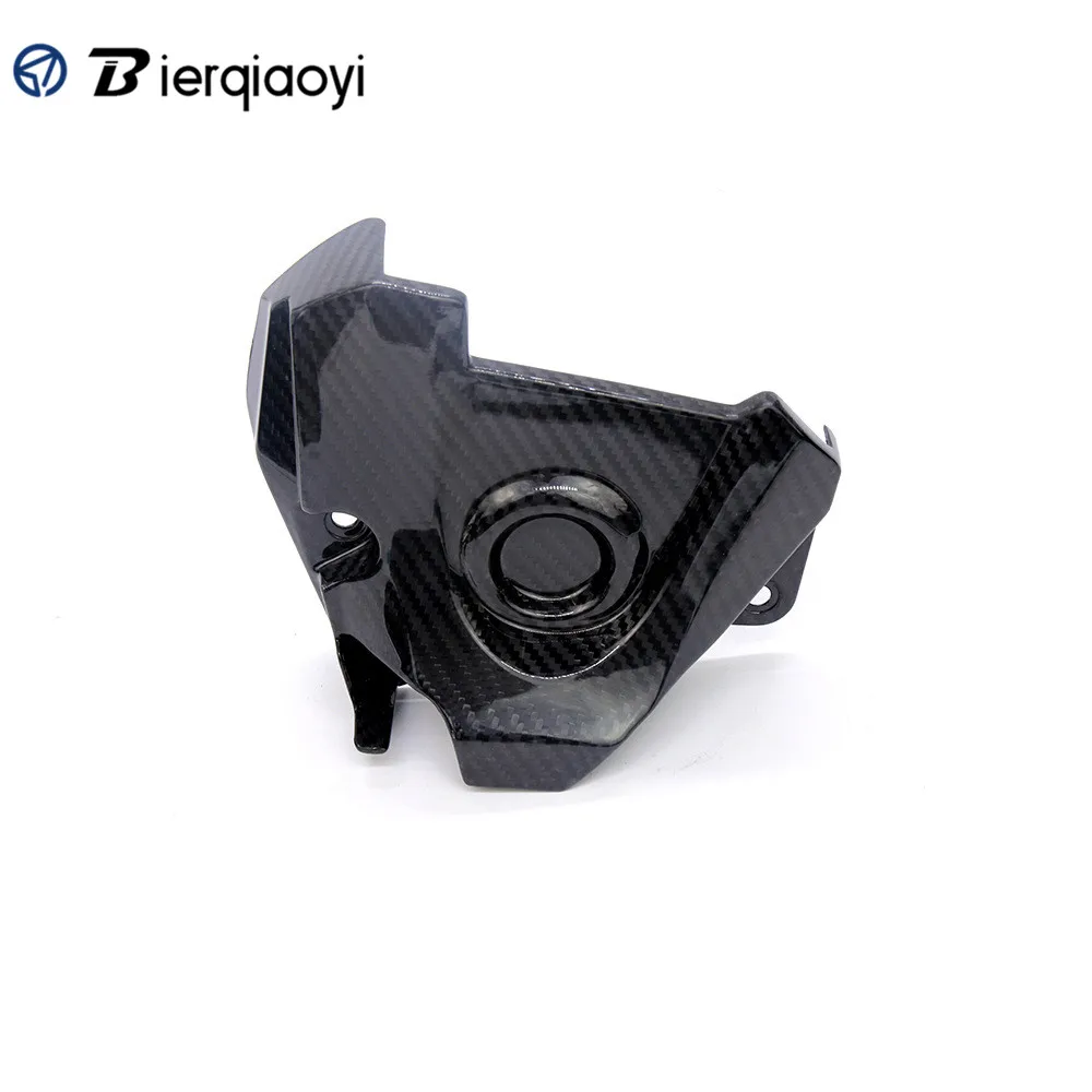 Motorcycle MT09- Carbon Fiber Engine Sprocket Chain Clutch Case Cover For Yamaha MT09 FZ09 MT-09 MT 09 Tracer FZ 09