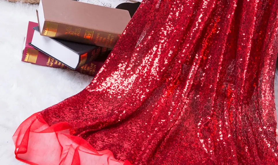 Красный Brautjungfernkleid2019 сексуальный v-образный вырез тонкий плечевой ремень в богемном стиле бордовый свадебное платье с блестками Короткое vestido madrinh - Цвет: Красный