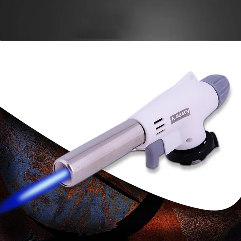 

Gas Torch Electronic Ignition Flame Butane Gun Soldering Welding Butane Lighter Heating Welding Gas Burners For Outdoor Camping